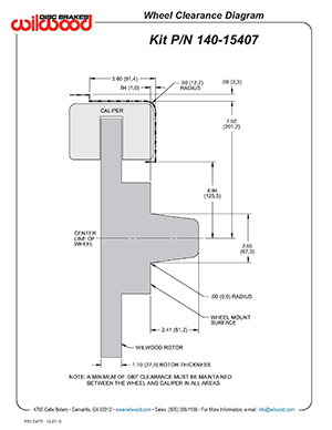 Wheel Clearance Diagram