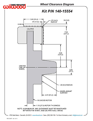 Wheel Clearance Diagram