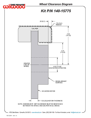 Wheel Clearance Diagram