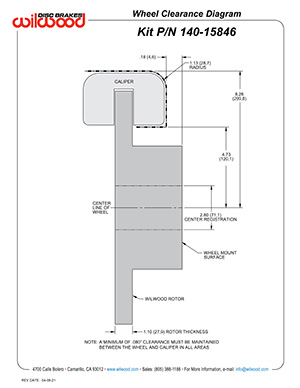 Wheel Clearance Diagram