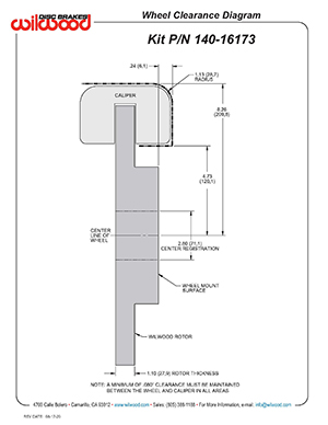 Wheel Clearance Diagram