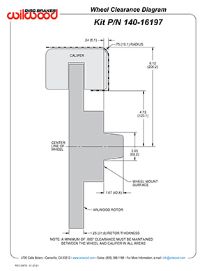 Wheel Clearance Diagram