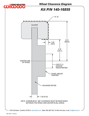 Wheel Clearance Diagram