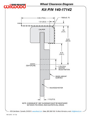 Wheel Clearance Diagram