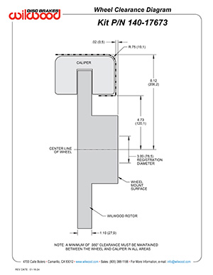 Wheel Clearance Diagram