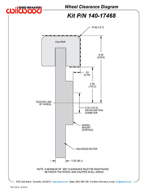 Wheel Clearance Diagram