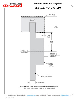 Wheel Clearance Diagram