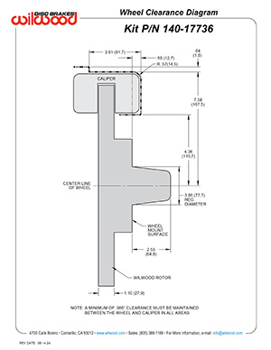 Wheel Clearance Diagram