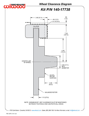 Wheel Clearance Diagram