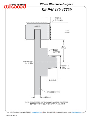 Wheel Clearance Diagram