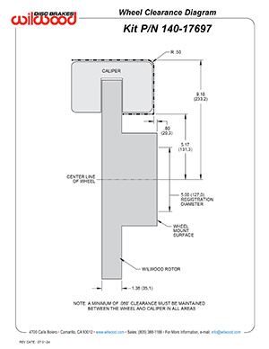 Wheel Clearance Diagram