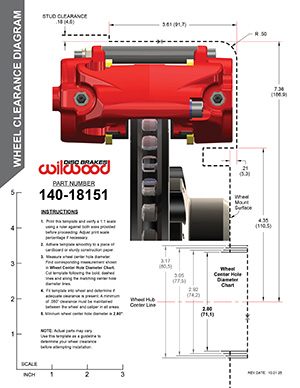 Wheel Clearance Diagram