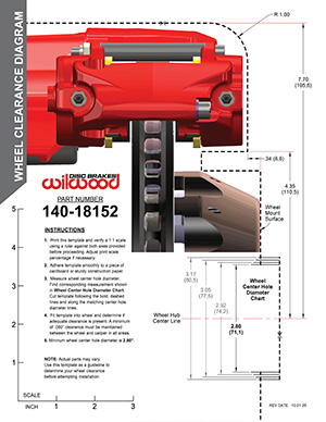 Wheel Clearance Diagram
