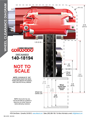 Wheel Clearance Diagram