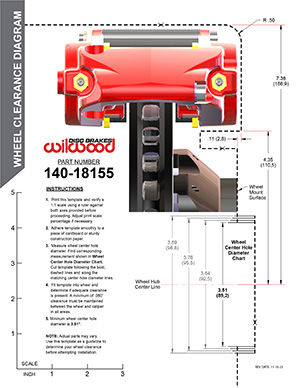 Wheel Clearance Diagram