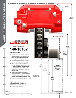 Wheel Clearance Diagram