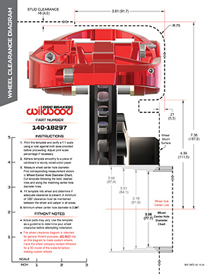 Wheel Clearance Diagram