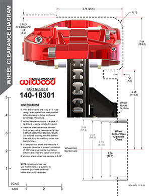 Wheel Clearance Diagram