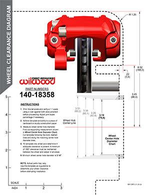 Wheel Clearance Diagram