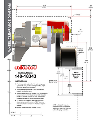 Wheel Clearance Diagram