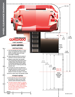 Wheel Clearance Diagram