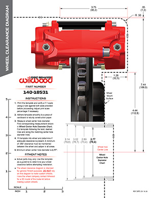 Wheel Clearance Diagram