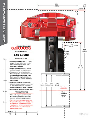 Wheel Clearance Diagram