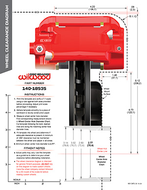 Wheel Clearance Diagram