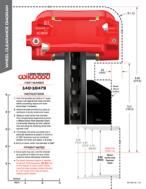 Wheel Clearance Diagram