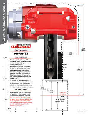 Wheel Clearance Diagram