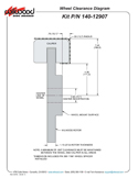 Wheel Clearance Diagram