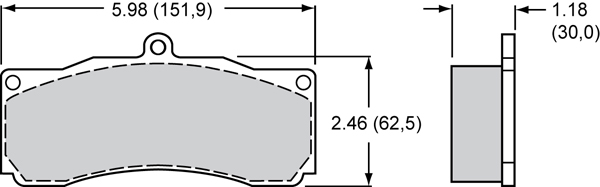 Brake Pad Plate #8830