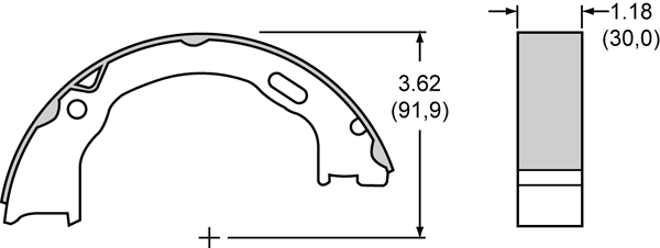 Brake Pad Plate #S745