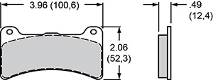 Brake Pad Plate #4812