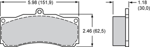 Brake Pad Plate #8830