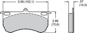 Brake Pad Plate #9115