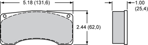 Brake Pad Plate #9225