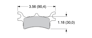 View Brake Pads with Plate #45XX