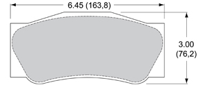 View Brake Pads with Plate #46XX