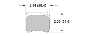 View Brake Pads with Plate #53XX