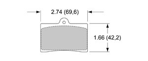 View Brake Pads with Plate #62XX