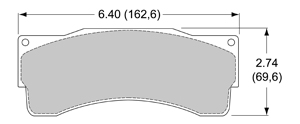 View Brake Pads with Plate #63XX