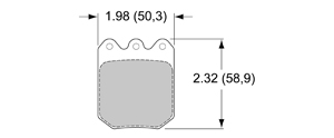 View Brake Pads with Plate #68XX