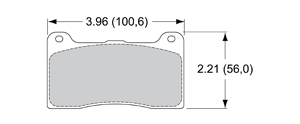 View Brake Pads with Plate #78XX