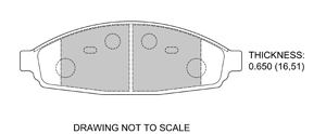 View Brake Pads with Plate #D931