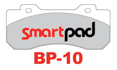 Wilwood 150-10006K Brake Pads Smart Pad BP-10 Semimetallic Dynapro 6-Lug Caliper