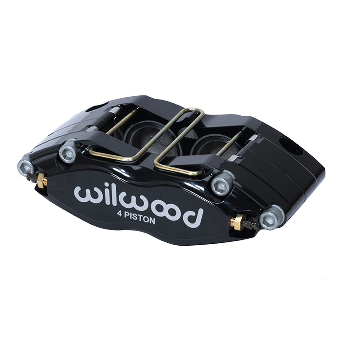 Dynapro Dust Seal Radial Mount Caliper - Black Powder Coat