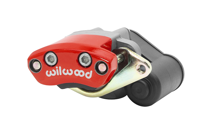 Electronic Parking Brake Caliper - Red Powder Coat