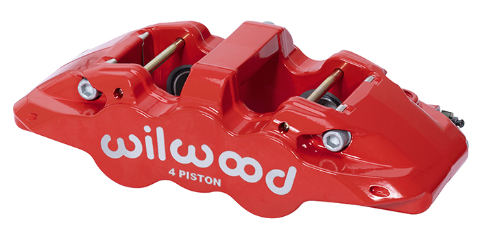 AERO4-DS Caliper - Red Powder Coat