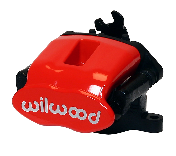 Combination Parking Brake Caliper - Red Powder Coat